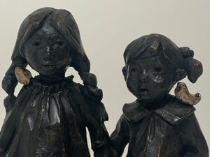 Les deux soeurs - Sculpture - Sophie Barut