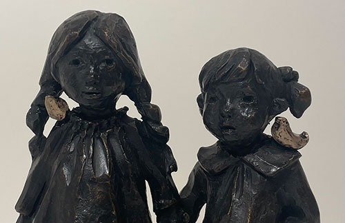 Les deux soeurs - Sculpture - Sophie Barut