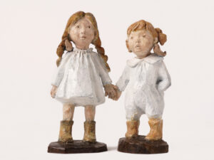 Les deux soeurs - Sculpture - Sophie Barut