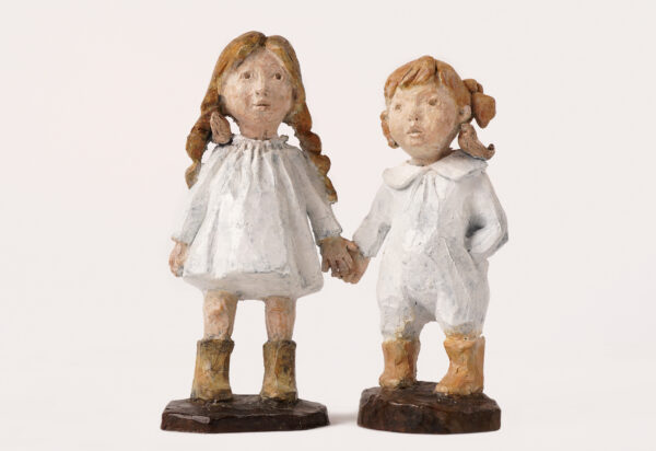 Les deux soeurs - Sculpture - Sophie Barut